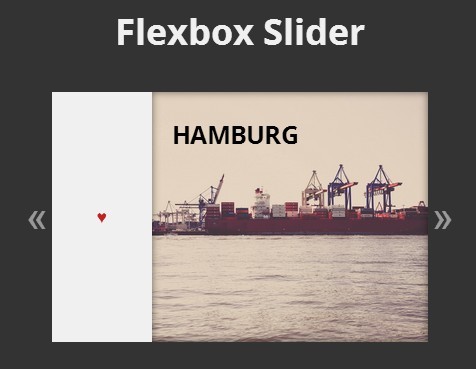 Flexbox Slider